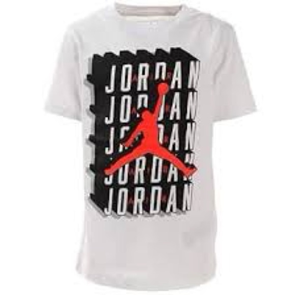 🤍Jordan Crosswords T-shirt- Youth White